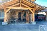 Discover the charm of this stunning chalet, a perfect blend of rustic elegance and modern comfort.