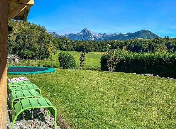 Enjoy breathtaking mountain views from this stunning property.