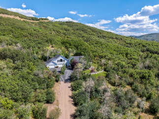 Nestled in a serene, wooded landscape, this stunning property offers unparalleled privacy and natural beauty.