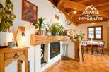 This charming property boasts a cozy fireplace, perfect for those chilly evenings.