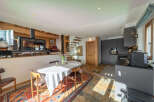 Step into luxury with this stunning property featuring a cozy fireplace, perfect for those chilly evenings.