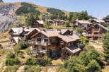 Discover the epitome of alpine luxury in this stunning chalet nestled amidst the breathtaking mountain landscape.