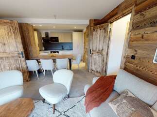 Discover the charm of this stunning property, featuring exquisite wooden accents and a modern kitchen.