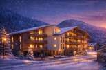 Experience the charm of winter living in this stunning property.
