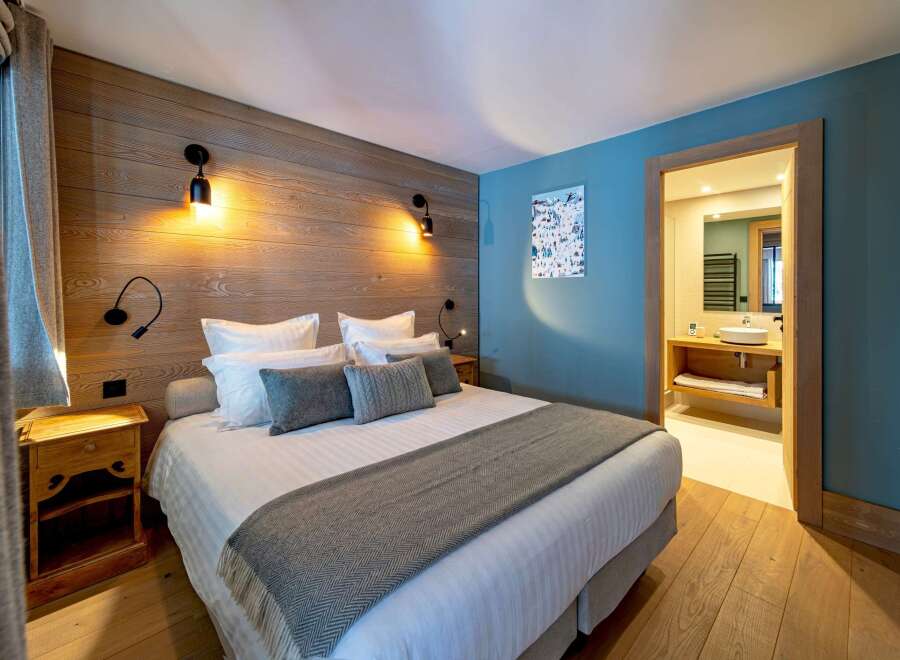 Experience luxury and comfort in this beautifully designed bedroom.