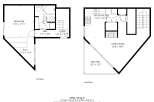 Discover this stunning two-story apartment with a total area of 770 sq.
