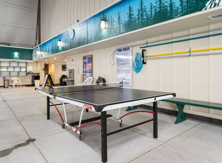 This property boasts a fantastic recreational area, perfect for residents and guests alike.