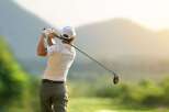 Enjoy the serene beauty of this golf course, perfect for a relaxing day out.
