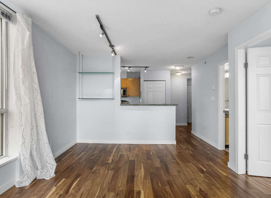 This stunning property boasts a modern open-concept design with beautiful hardwood floors throughout.