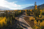 Discover the beauty of this stunning property surrounded by vibrant fall foliage.