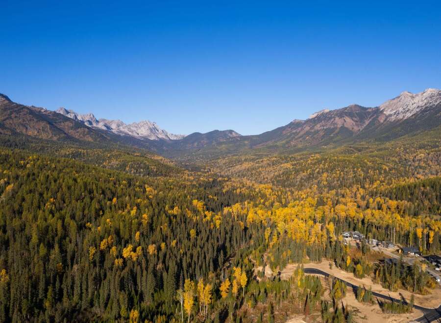 Discover the beauty of mountain living in this stunning property, surrounded by lush forests and breathtaking views.
