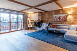 Experience the epitome of alpine luxury in this stunning living space.