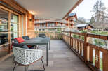 Enjoy breathtaking views from this stunning balcony.