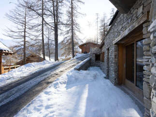 Discover the charm of this stunning property nestled in a winter wonderland.
