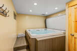 Relax and unwind in this luxurious hot tub, perfect for a spa-like experience in the comfort of your own home.