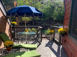 Enjoy the tranquility of this beautiful outdoor space, perfect for relaxation and entertaining.