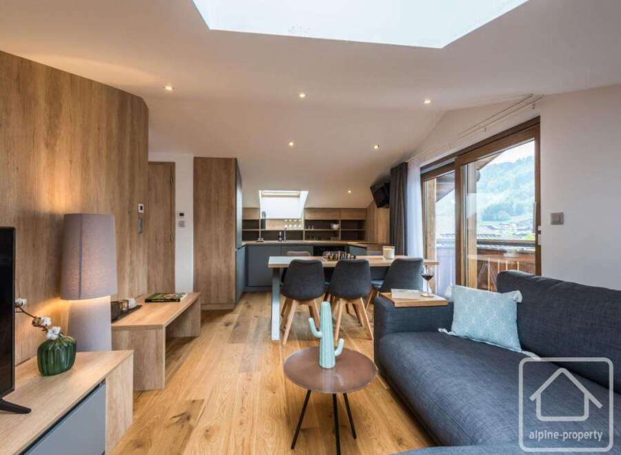 Experience luxury living in this stunning property, featuring a modern open-plan design.