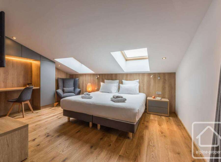 Discover the epitome of comfort and style in this stunning bedroom.
