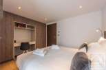 Discover the epitome of comfort and style in this exquisite bedroom.