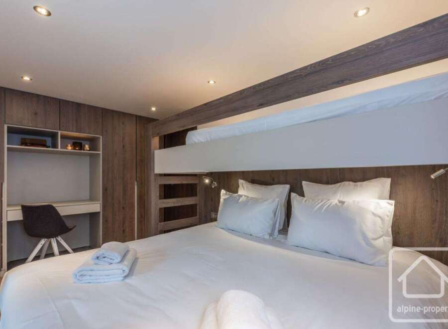 Discover the epitome of comfort and style in this stunning bedroom.