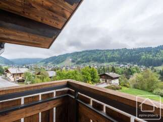 Enjoy breathtaking mountain views from this charming property.
