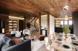 Experience luxury living in this stunning property, showcasing a seamless blend of modern design and rustic charm.