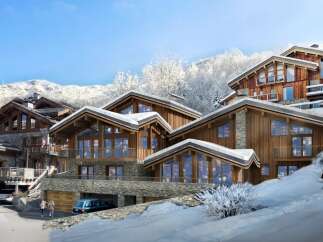 Discover the epitome of luxury living in this stunning chalet nestled in a picturesque winter wonderland.