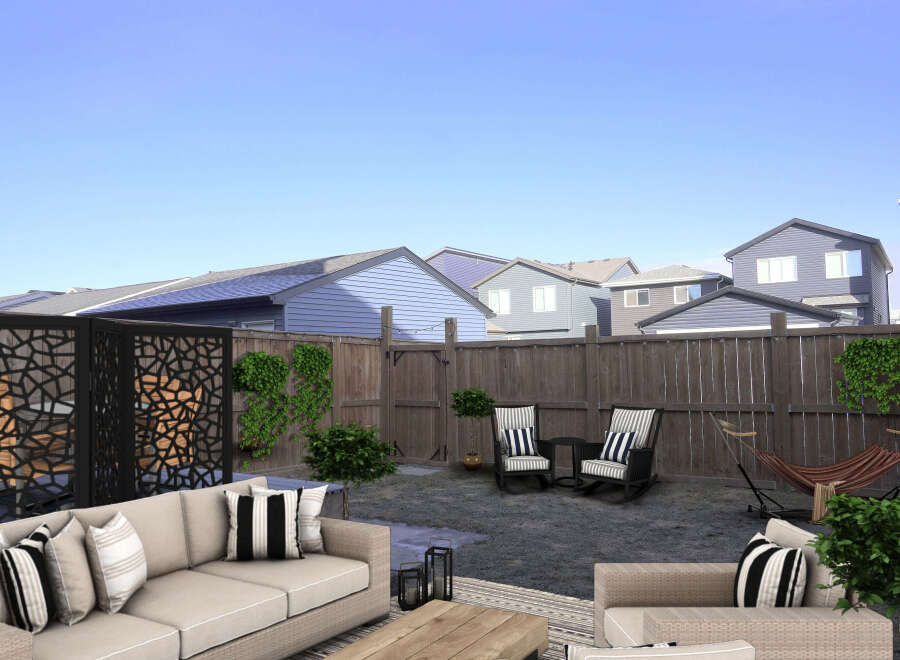 Enjoy outdoor living at its finest in this stunning backyard oasis.