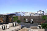 Enjoy outdoor living at its finest in this stunning backyard oasis.