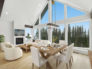 Experience luxury living in this stunning property, featuring a bright and airy open-concept design.