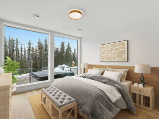 Experience the ultimate in luxury and tranquility in this stunning bedroom.