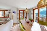 Experience breathtaking mountain views from this stunning property.