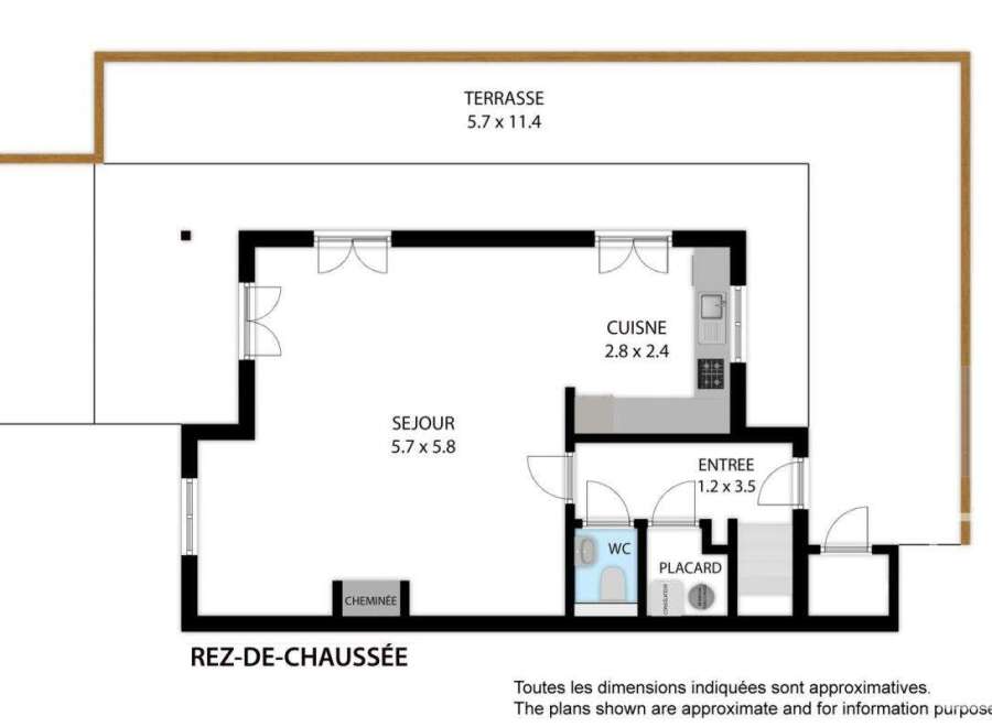 Discover this charming ground-floor apartment featuring a spacious living area, perfect for relaxation and entertaining.