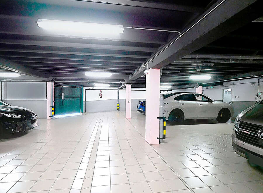 Discover the convenience of this modern parking space, perfect for your vehicle.