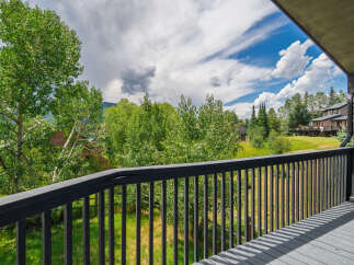 Enjoy breathtaking mountain views from this spacious balcony, perfect for morning coffee or evening relaxation.