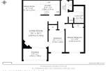 Discover a stunning floor plan featuring a spacious living room, a modern kitchen, and a cozy solarium.