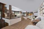 Experience luxury living in this stunning property featuring a unique split-level design.