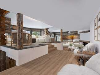 Experience luxury living in this stunning property featuring a unique split-level design.