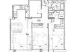 Discover this stunning apartment featuring a well-designed floor plan, perfect for modern living.