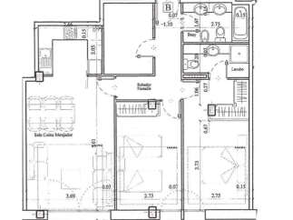 Discover this stunning apartment featuring a well-designed floor plan, perfect for modern living.