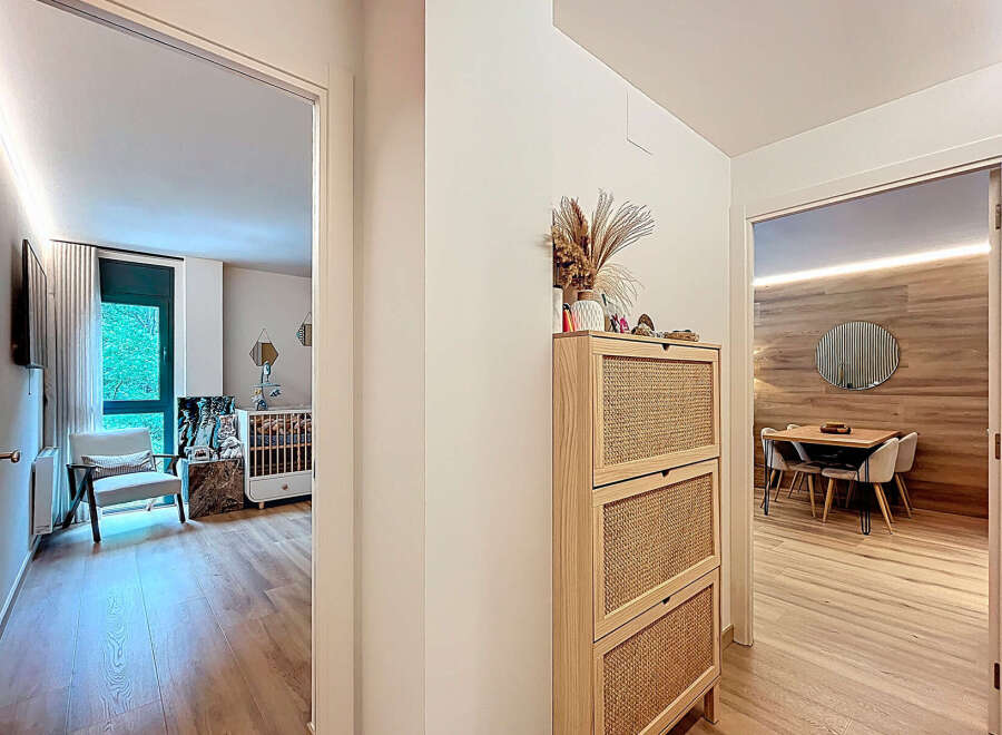 Discover the charm of this beautifully designed property, featuring a stylish entryway that leads to inviting living spaces.