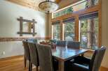 Step into this inviting dining room, perfect for hosting gatherings.