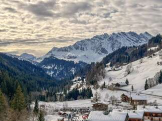 Experience the tranquility of mountain living in this stunning property.