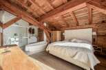 Experience luxury living in this stunning property featuring a unique blend of rustic charm and modern elegance.
