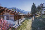 Nestled amidst the stunning mountain scenery, this charming chalet offers a perfect blend of rustic elegance and modern comfort.