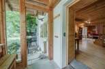 Step into this charming cabin and experience the perfect blend of rustic charm and modern comfort.