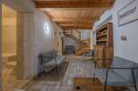 Step into this charming property featuring a warm and inviting interior.