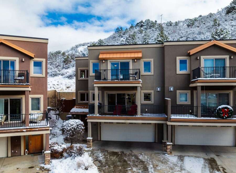 Discover luxury living in this stunning townhome featuring modern architecture and elegant design.