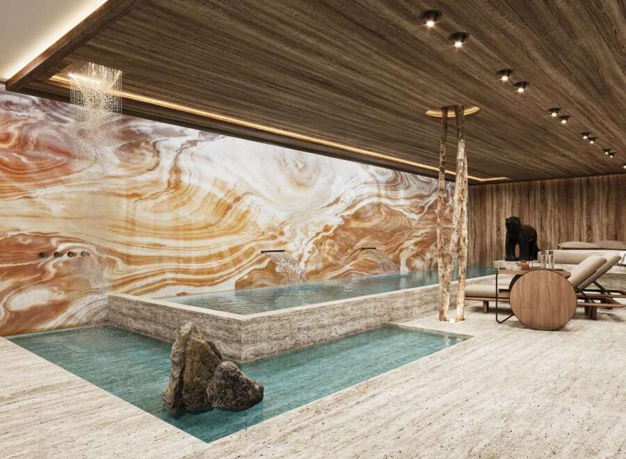 Indulge in the ultimate spa experience within this luxurious retreat.
