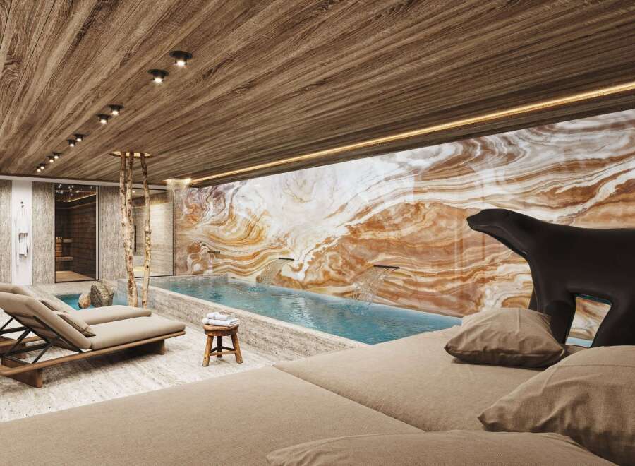 Indulge in ultimate relaxation within this luxurious spa retreat.